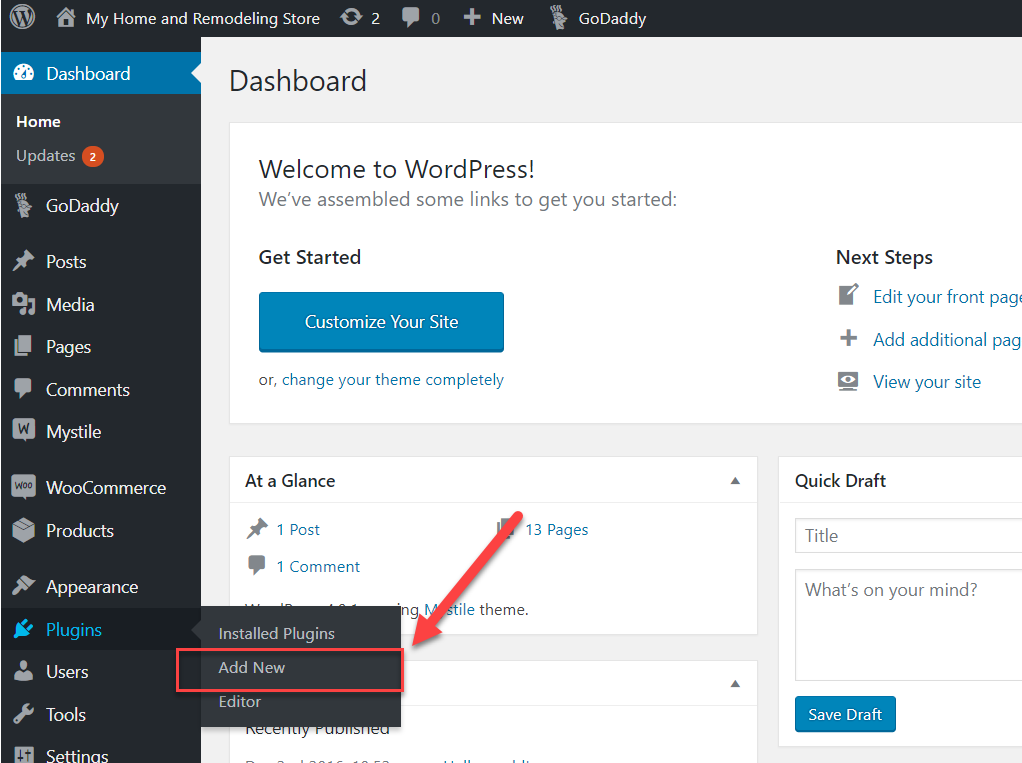 Installing the ManageMore Connector Plugin for Wordpress and WooCommerce